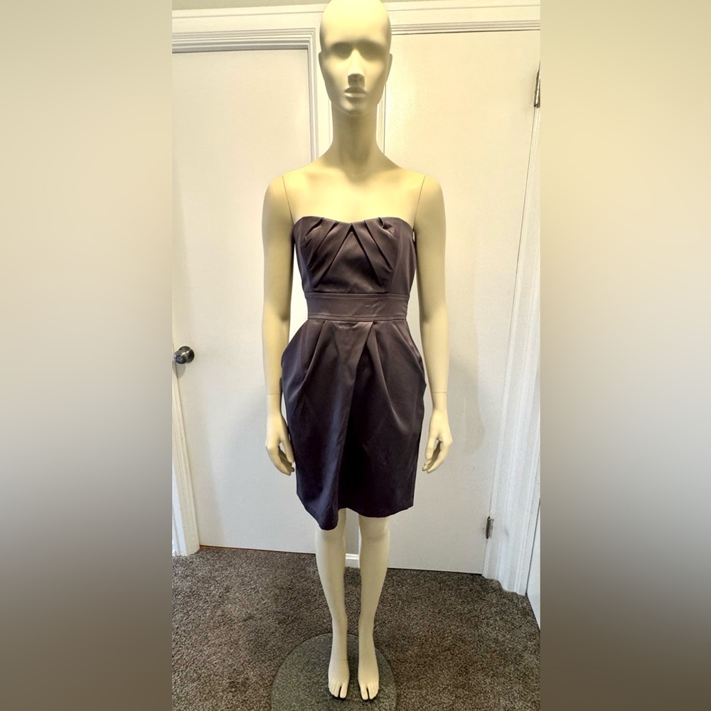 Gray Strapless Dress - Size 7